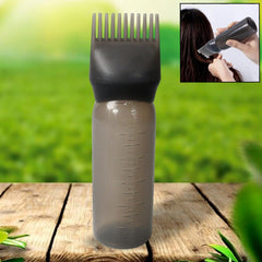 Comb Applicator Bottle, Hair Oil Applicator Bottle for Hair Dye Bottle Applicato - 12832_comb_applicator_bottle_1pc