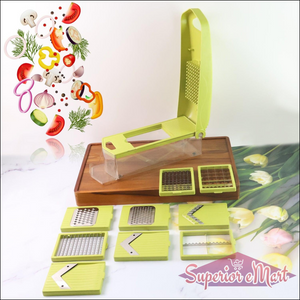 9-in-1 Kitchen Vegetable Slicer with Container - Superior eMart