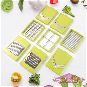 9-in-1 Kitchen Vegetable Slicer with Container - Superior eMart