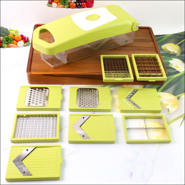 9-in-1 Kitchen Vegetable Slicer with Container - Superior eMart
