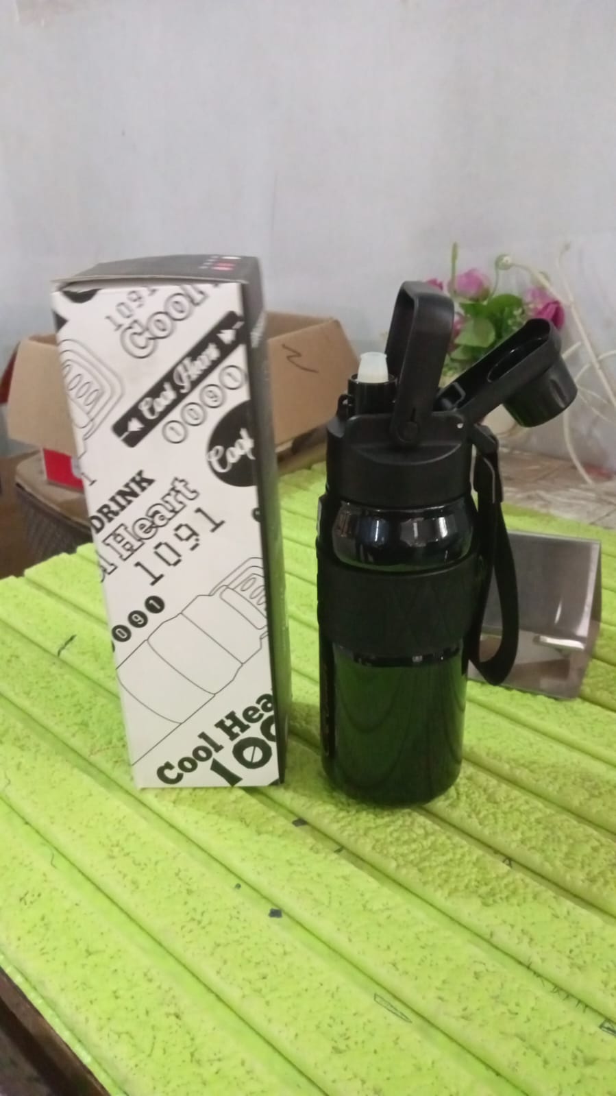 Stainless Steel Water Bottle, Vacuum Insulated Bottle (550 ML) - 13286_ss_vacuum_water_bottle_550ml