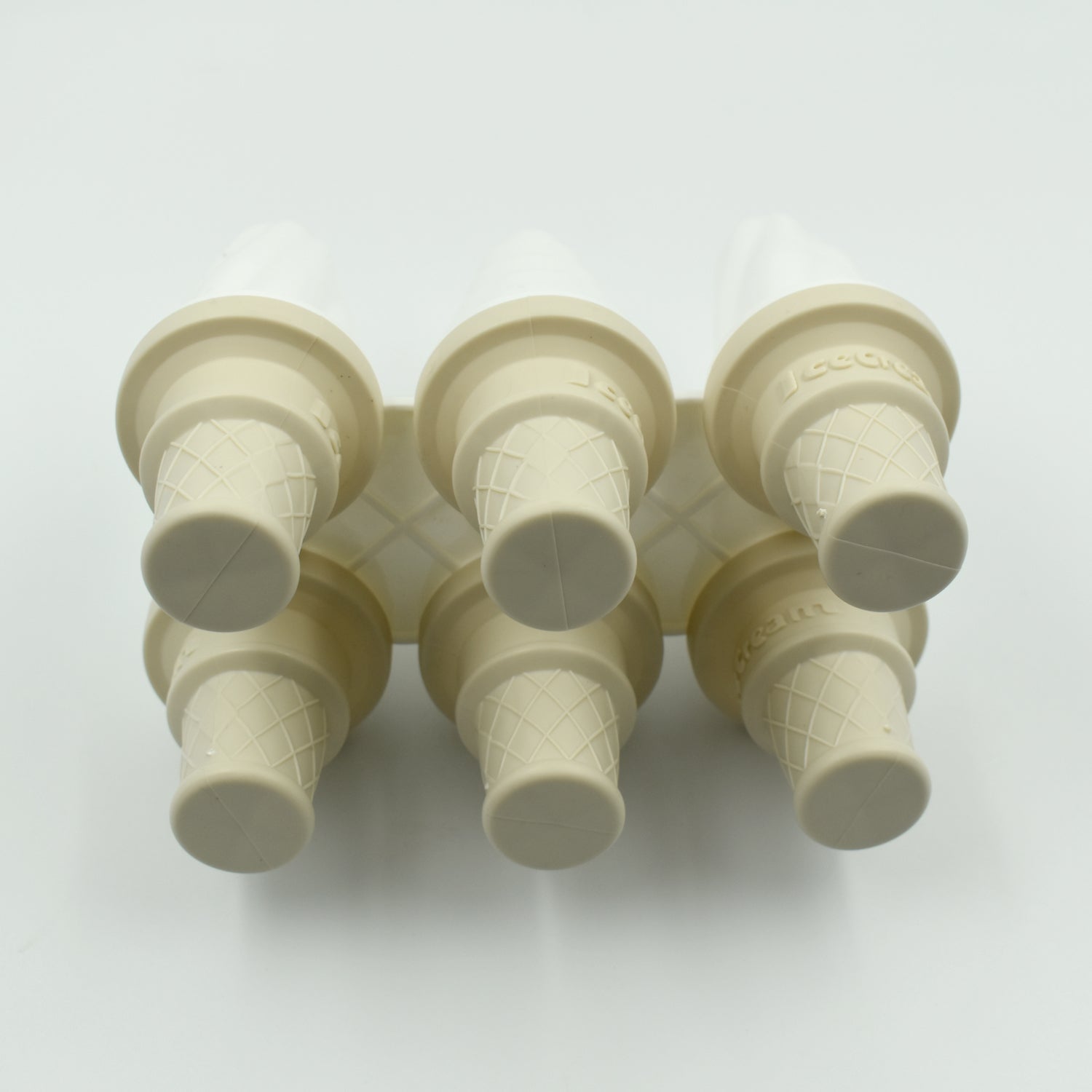 6 Pc Ice Cream Mold Used For Making Ice-creams
