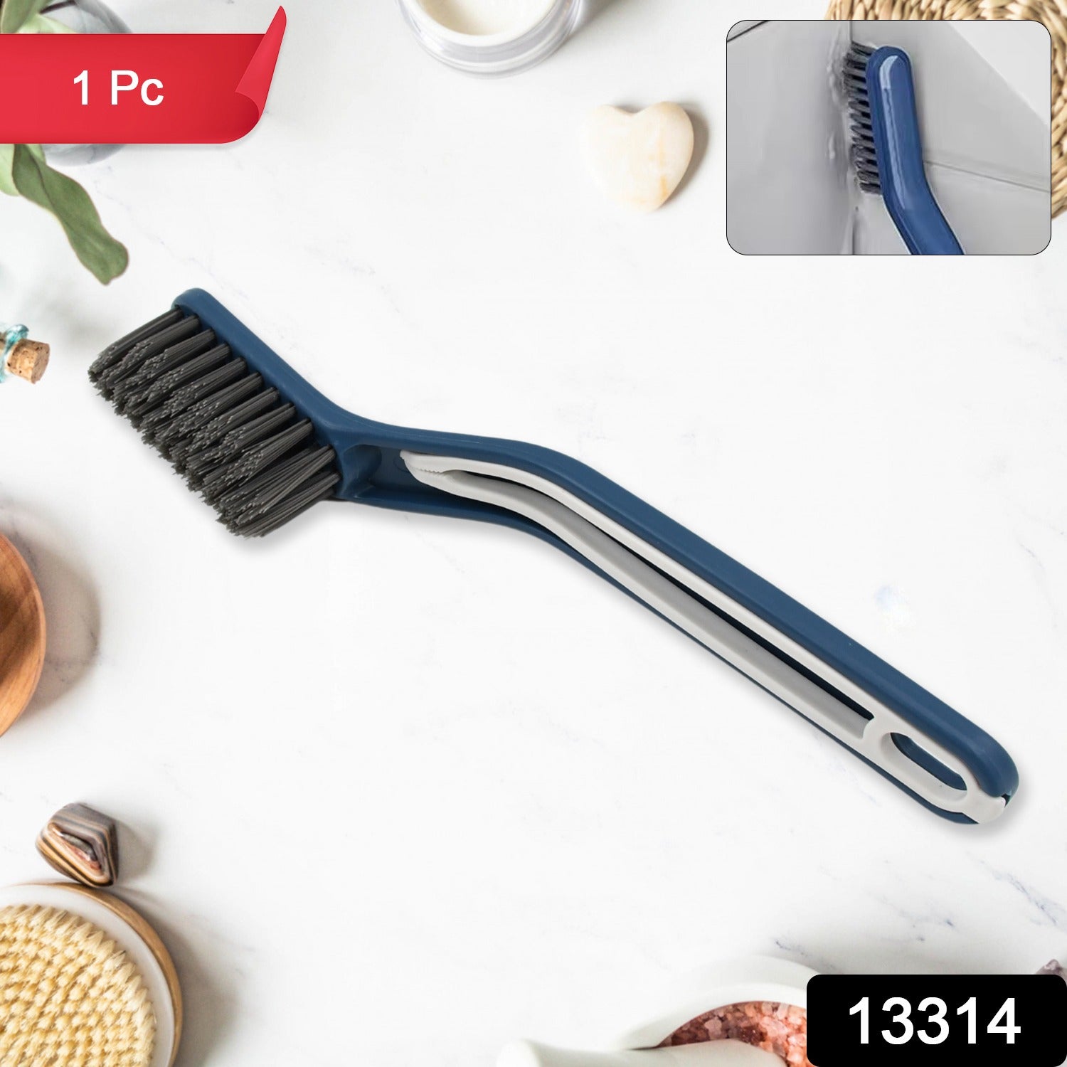 Multifunctional Floor Gap Brush, 2 in 1 Cleaning Brush (1 Pc) - 13314_2in1_multi_clea_clip_brush_1pc