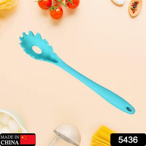 Pasta Fork Utensil - Heat-Resistant Non-Slip Spaghetti Serving Spoon (29cm).