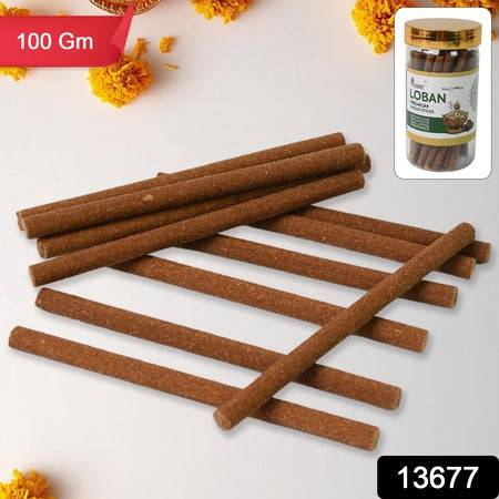 Loban Dhoop Sticks For Home Office Religious Ceremonies Meditation And Pooja (100 Gm) - Superior eMart