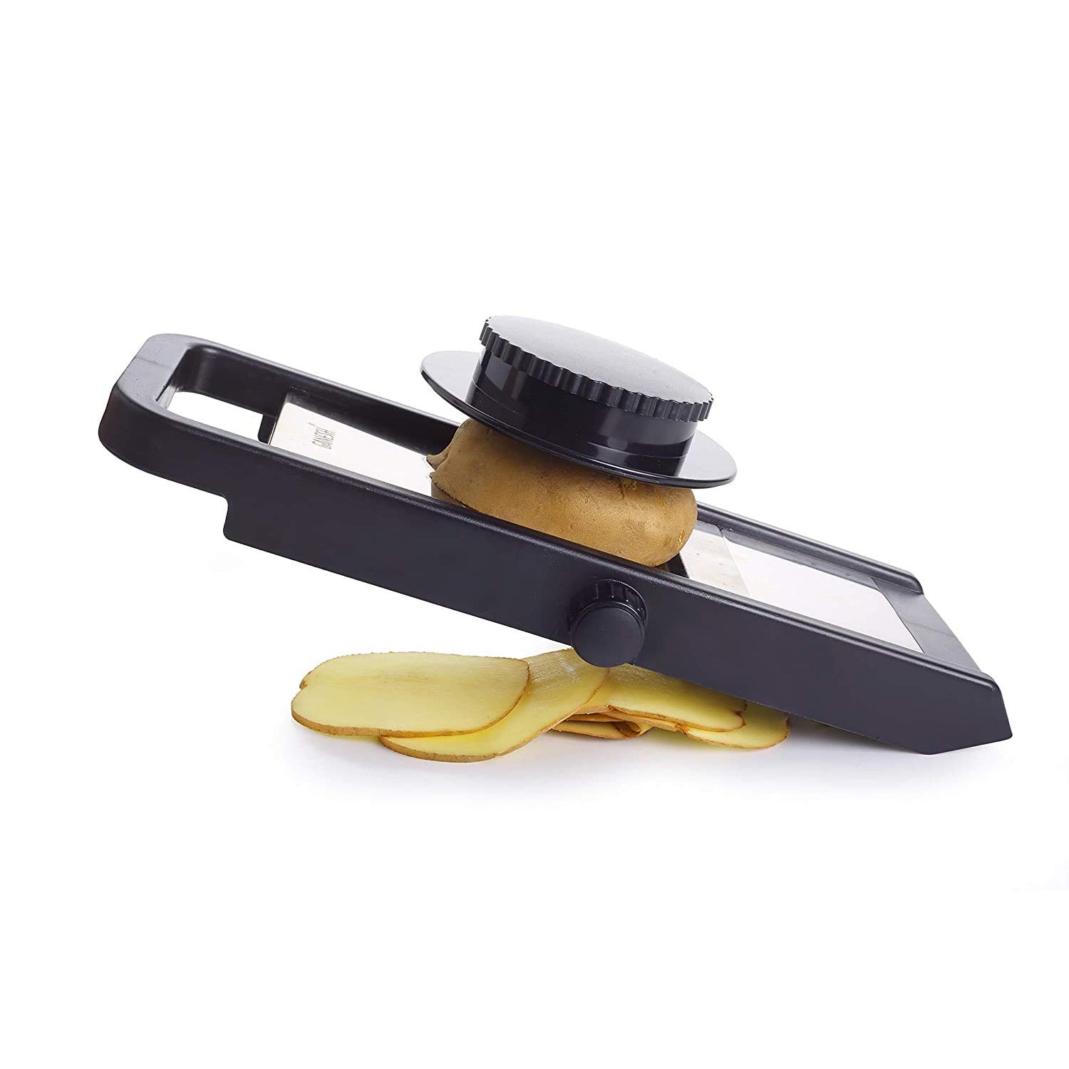 Adjustable Plastic Slicer 1-piece - Blacksilver