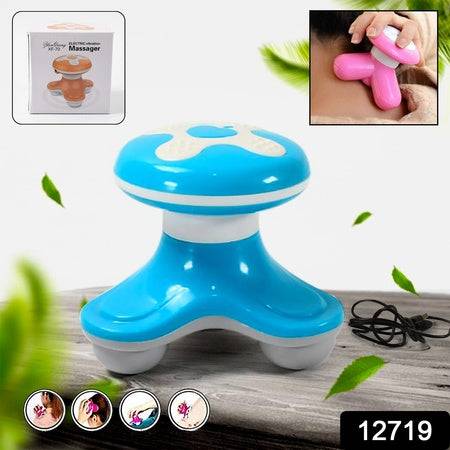 12719 Multifunctional Mini Massager Triangle Electric Usb Massager Automatic Switch Relieve Fatigue As A Gift (1 Pc  Battery Not Included) - Superior eMart