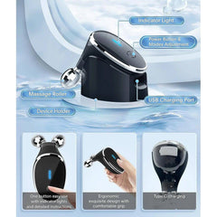 Microcurrent- Facial- Device Micro Current Face Massager Roller (1 Pc) - Superior eMart