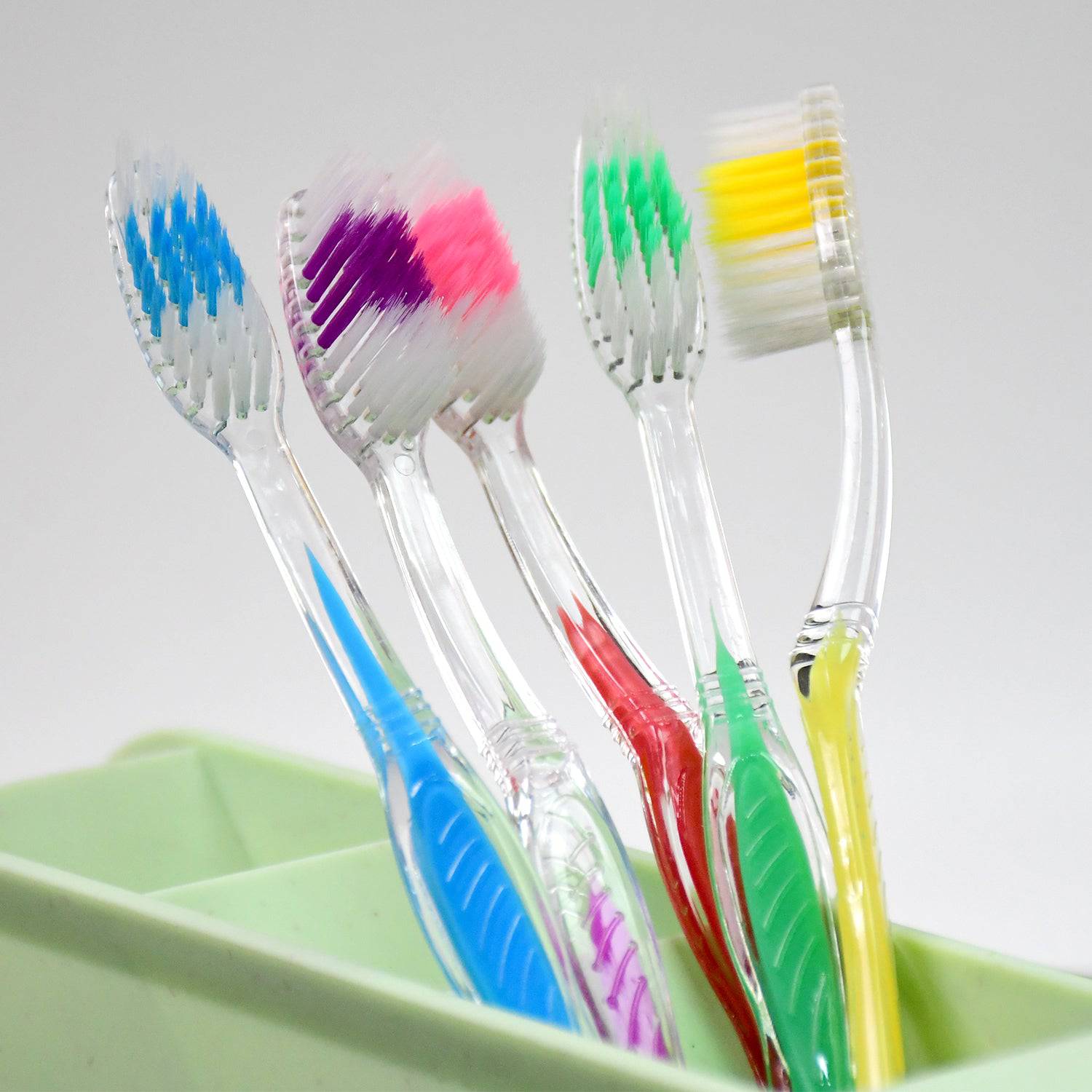 Premium Plastic Toothbrush (1 Pc  Mix Color) - Superior eMart