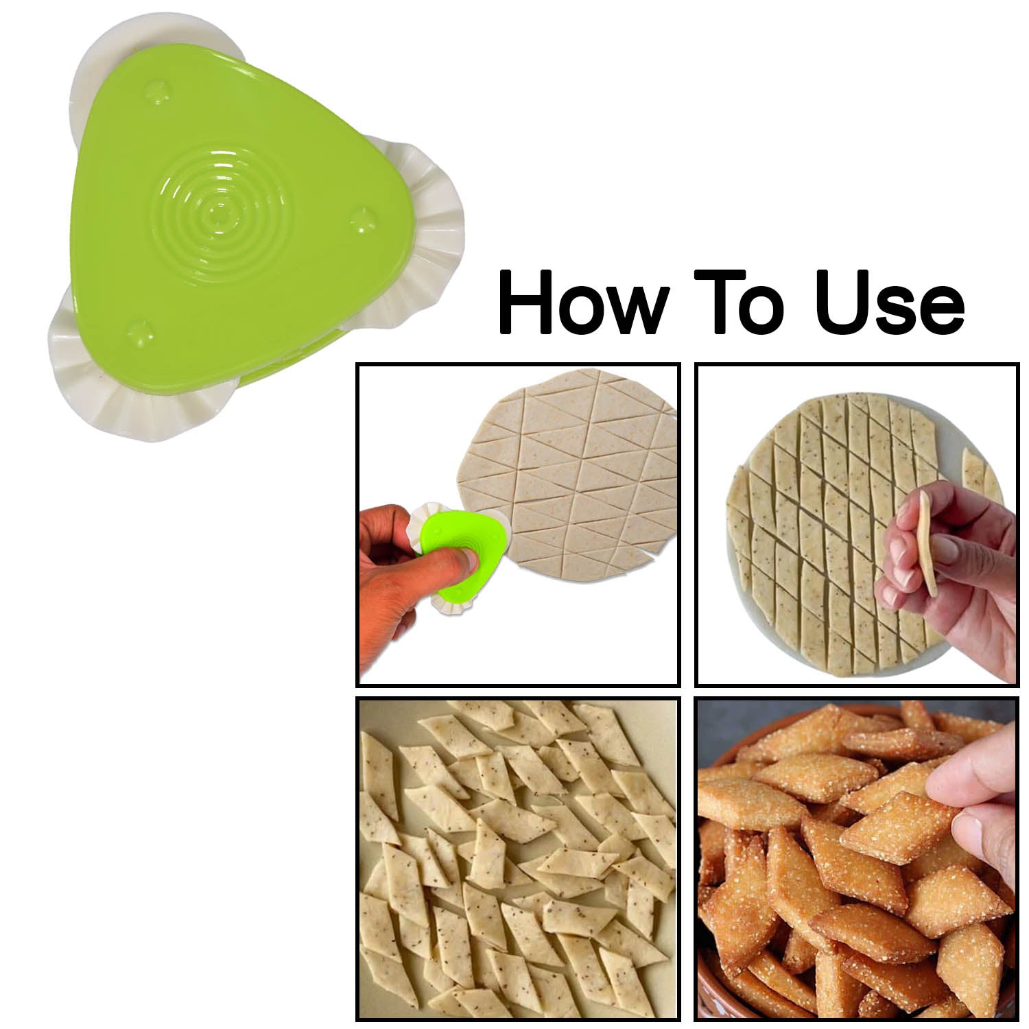 3 in 1 Multipurpose Triangular Cutter