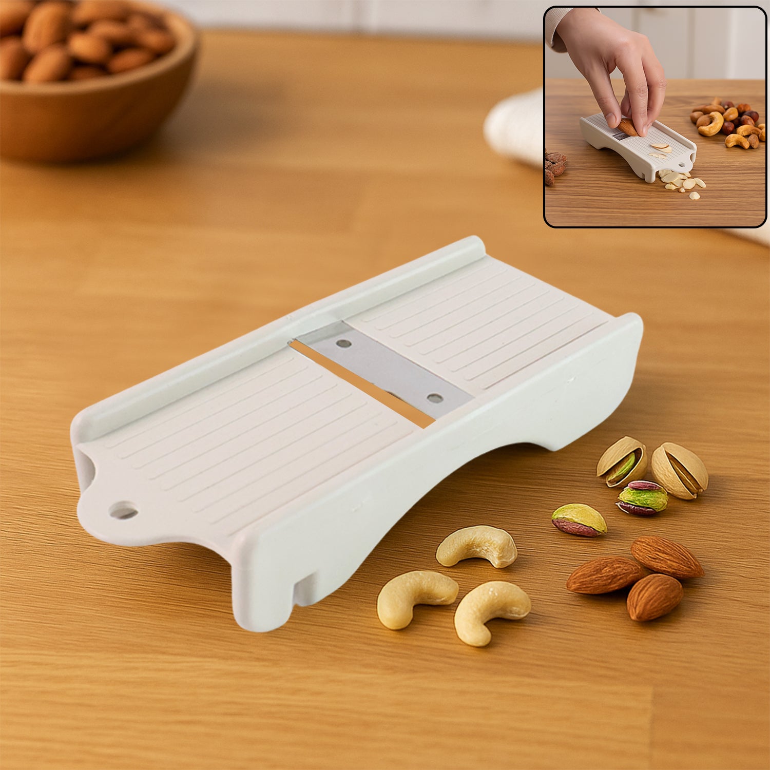 Multipurpose Dry Fruit / Ginger Slicer (1 Pc)