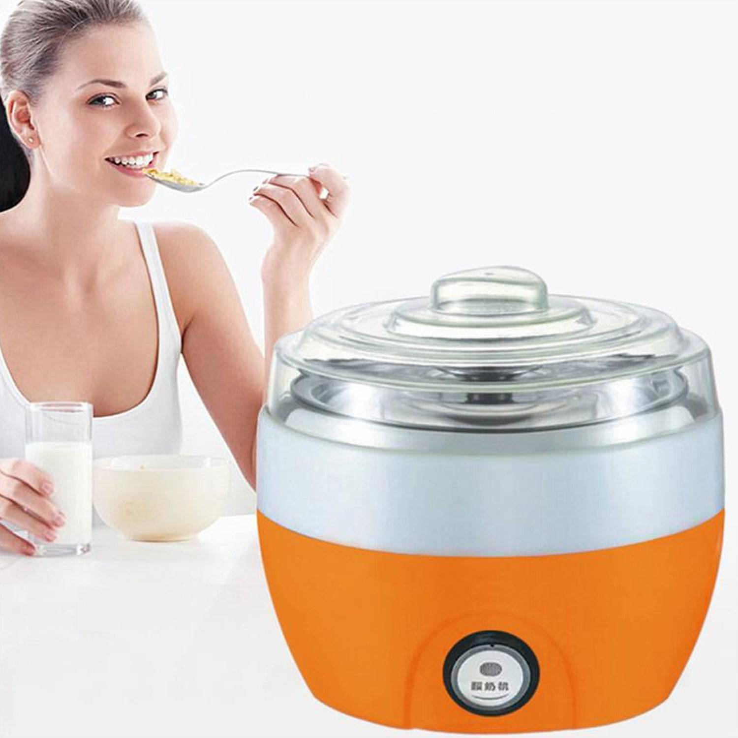 2533c Electronic Yogurt Maker Automatic Yogurt Maker Machine 1l Yoghurt Diy Tool Plastic Container For Home Use - Superior eMart