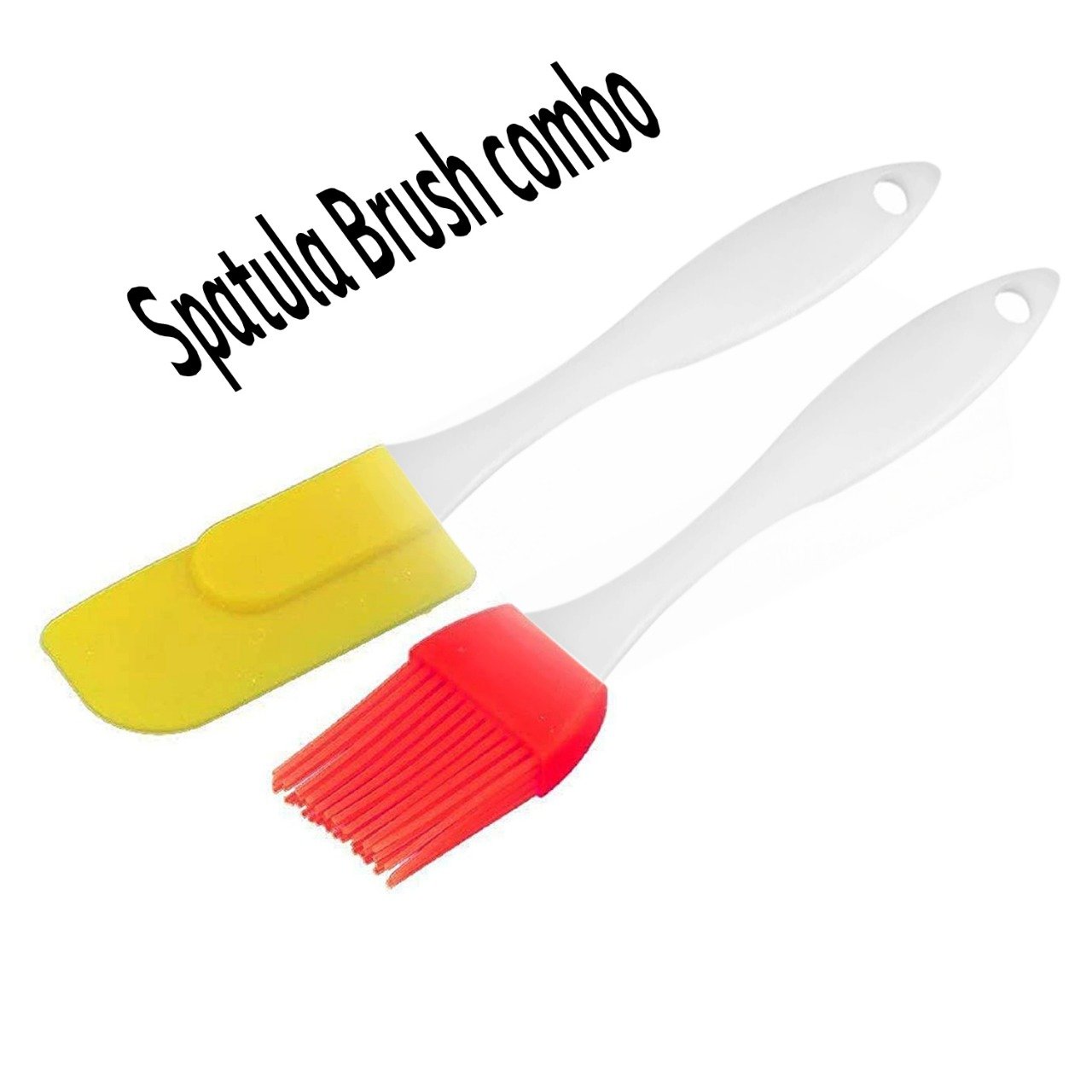 Superior eMart Spatula and Pastry Brush Set for Baking