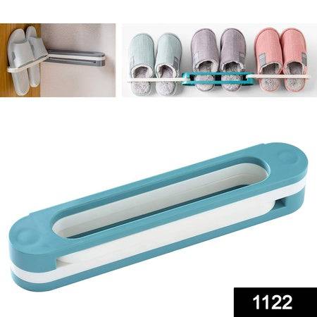 1122 Multifunction Folding Slippersshoes Hanger Organizer Rack - Superior eMart