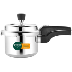 Aluminium Classic Goldex Pressure Cookers With Outer Lid (2 Litres) - Superior eMart