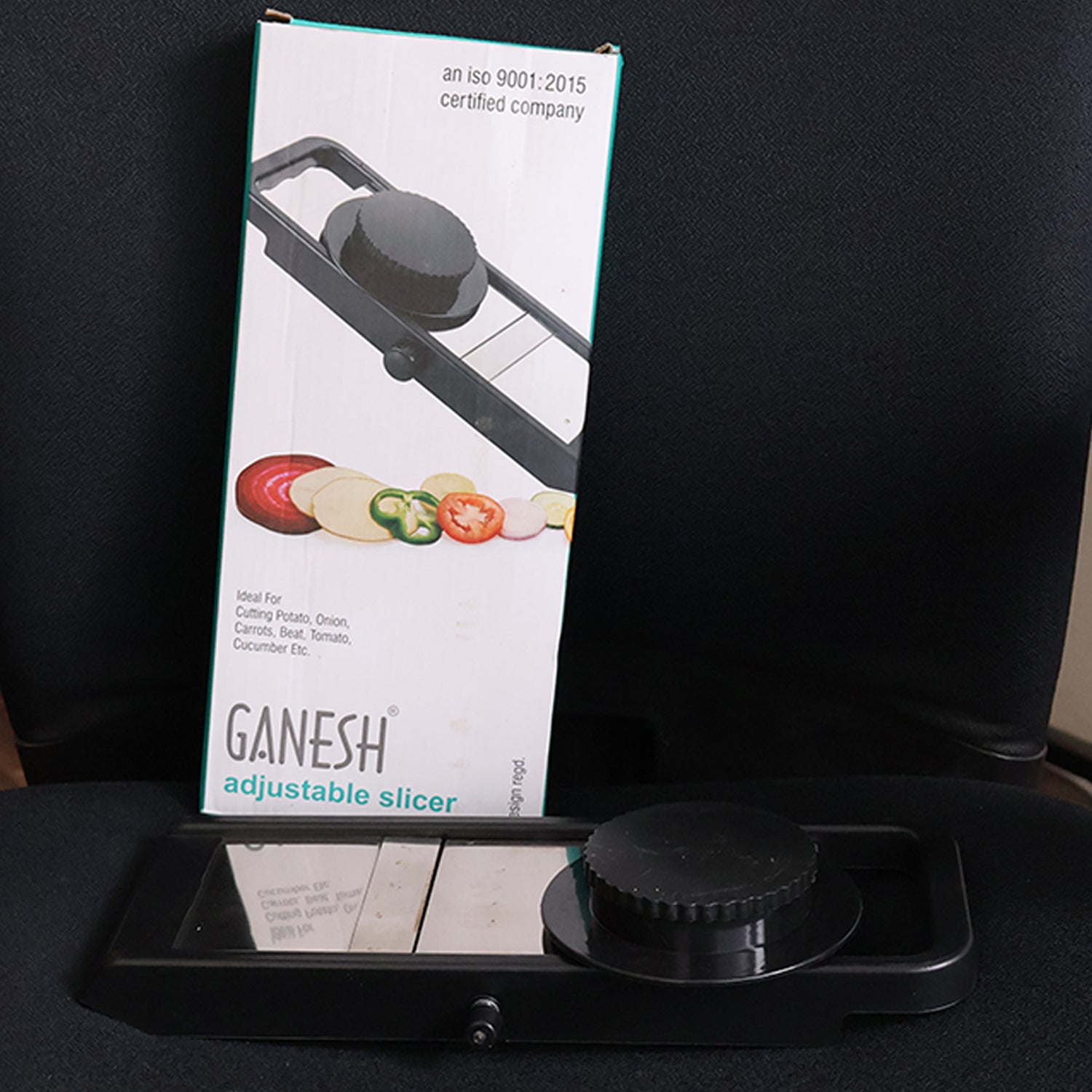 Superior eMart Adjustable Vegetable Slicer Stainless Steel