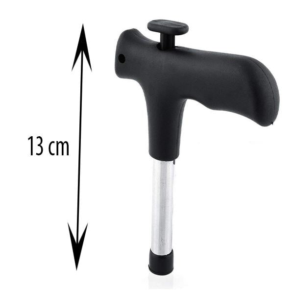 Stainless Steel Coconut Opener With Comfortable Grip