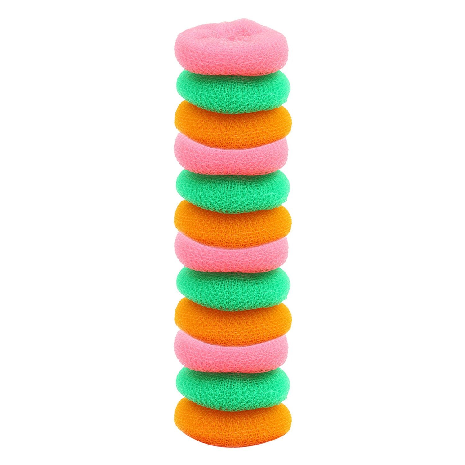 Scrubber Round Nylon Scrubbers (Pack Of 12)