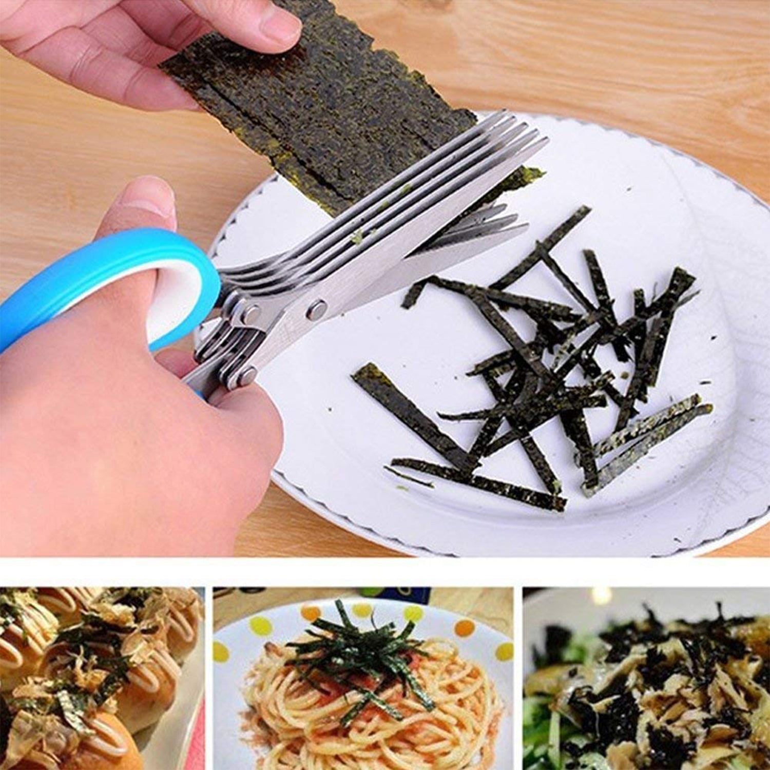 Superior eMart Multipurpose Herb Scissors for Easy Cutting