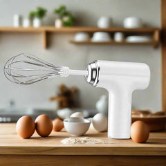 2813 Wireless Hand Mixer Charging Handheld  2pc Portable Whisk Mini High Power Beater Baking Hand Held Mixer Portable Kitchen Blender. - Superior eMart