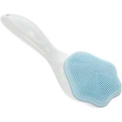 Silicone Face Scrubber Exfoliating Brush Manual Handheld Facial Cleansing Brush (1 Pc) - Superior eMart