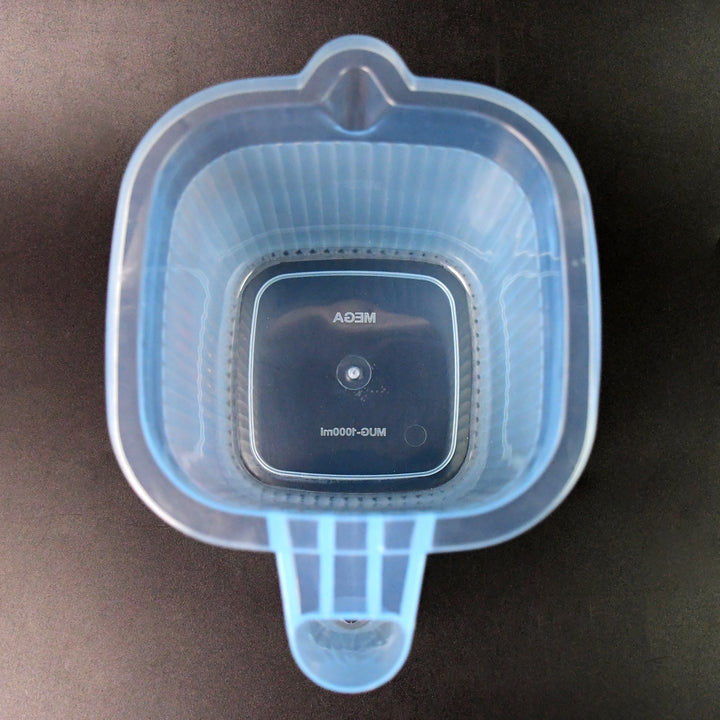 Superior eMart Transparent Bath Water Mug - Practical Design