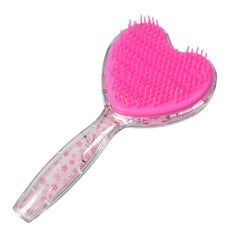 Heart Shape Hair Brush Massage Shower Comb (1 Pc) - Superior eMart