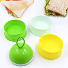 5924a  3 Layer Lunch Box Unique Design Bite Lunch Box With Liquid  Food Container Lunch Box (Green) - Superior eMart