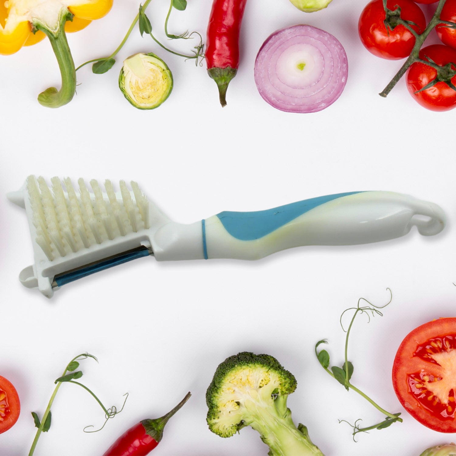 Multipurpose vegetable peeler brush is a must-have for your home kitchen