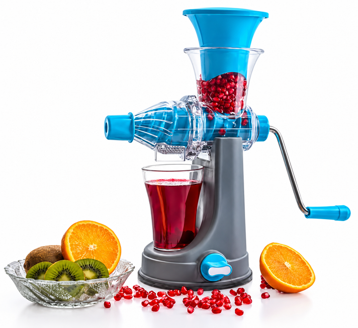 Heavy Duty Hand Juicer For Carrot ,Fruits And Vegtables With Steel Handle,Vacuum Locking System,Shake,Smoothies,travel Juicer, Orange juicer, Manual Juicer For Fruits, Machine