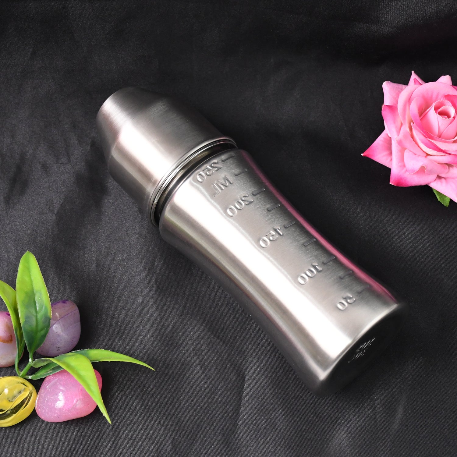 Stainless Steel Baby Milk Bottle BPA Free (250 Ml Approx)