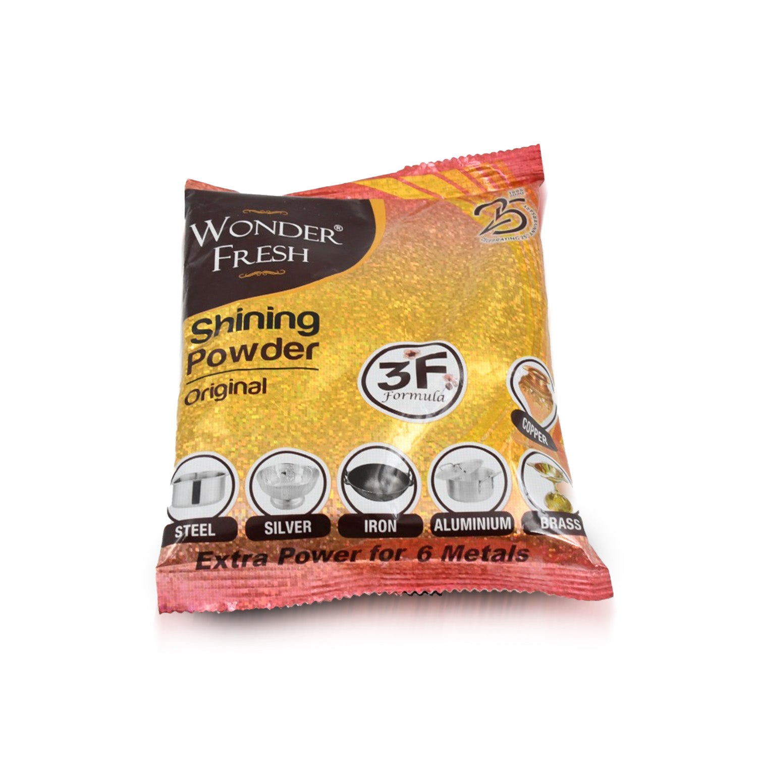 Powder for Cleans And Polishes Copper Brass Silver Aluminum Iron And Steel (200 Gm)