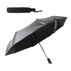 12744 2 Fold Manual Open Umbrella Windproof Sunproof  Rainproof With Sturdy Steel Shaft  Wrist Straps  Easy To Hold  Carry  Umbrella For Women Men  Kids - Superior eMart