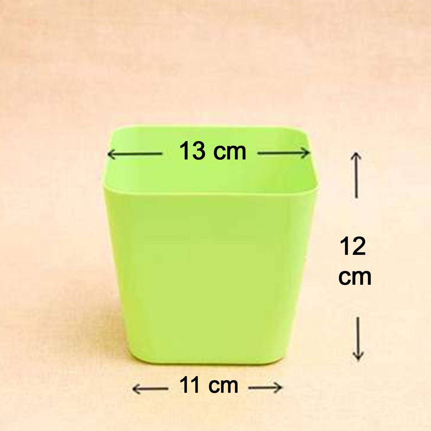 1192  Flower Pots Square Shape For Indooroutdoor Gardening - Superior eMart