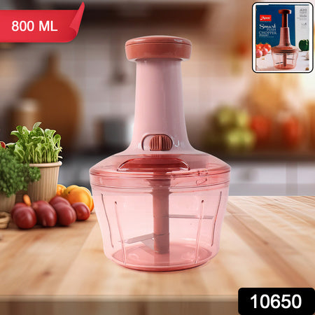 Manual Vegetable, Fruit Chopper With 800 ml Capacity