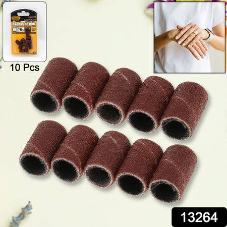 Nail Drill Sanding Band Machine Replacement Bits Pedicure Tool (10 Pcs Set) - Superior eMart