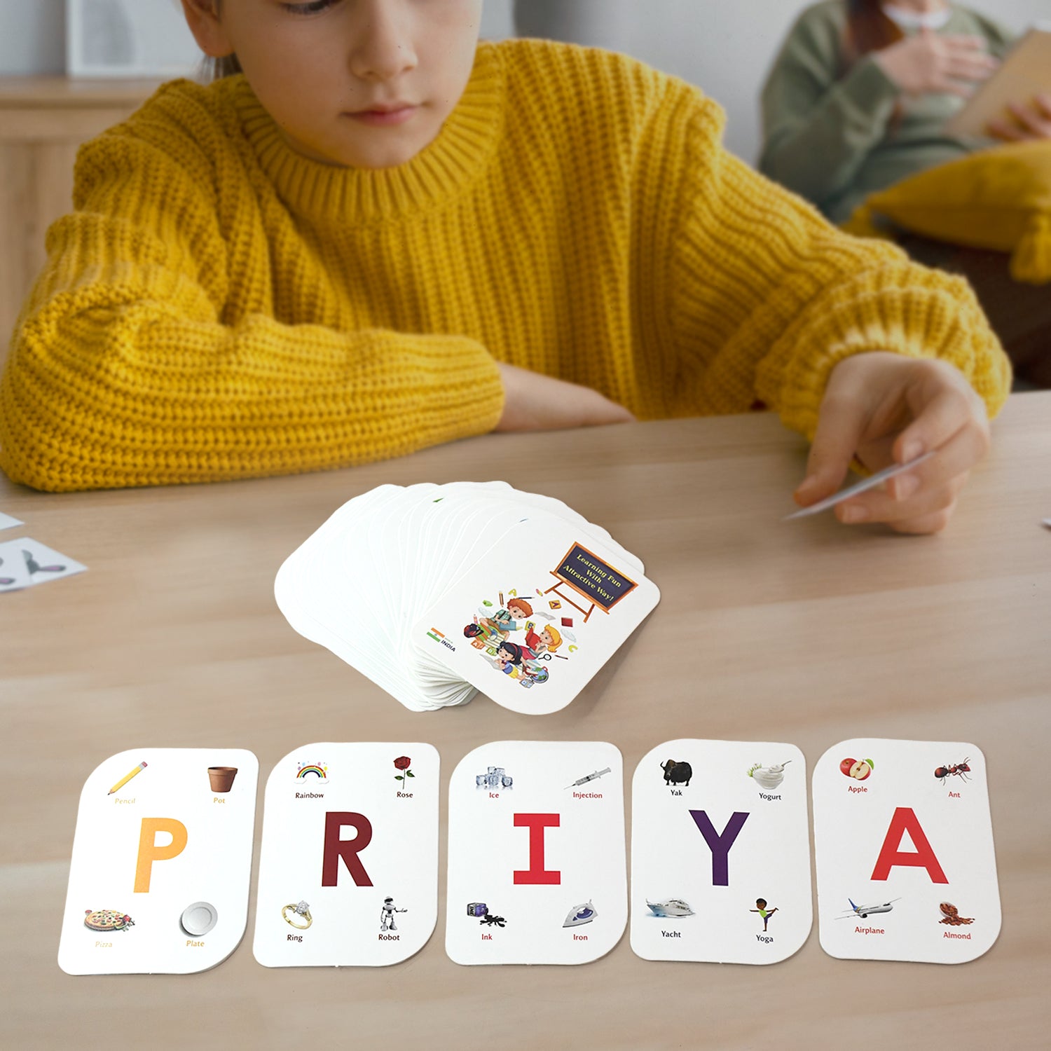 32-piece Alphabet Flash Cards Set