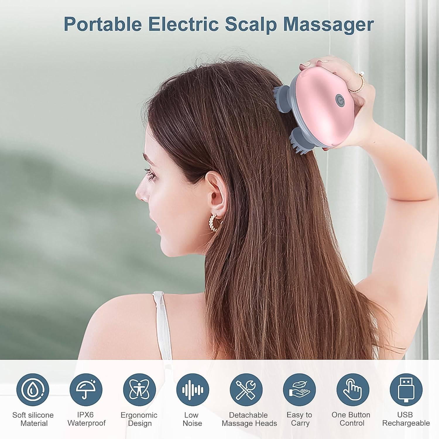 Smart Electric Scalp Massager (1 Pc) - Superior eMart