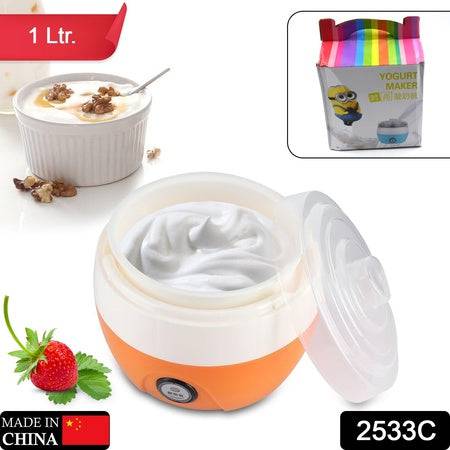 2533c Electronic Yogurt Maker Automatic Yogurt Maker Machine 1l Yoghurt Diy Tool Plastic Container For Home Use - Superior eMart