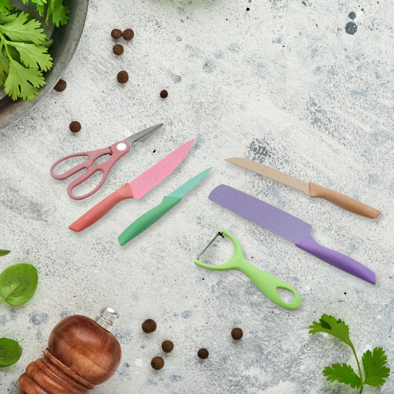 Superior eMart Professional Kitchen Knife Set with Box
