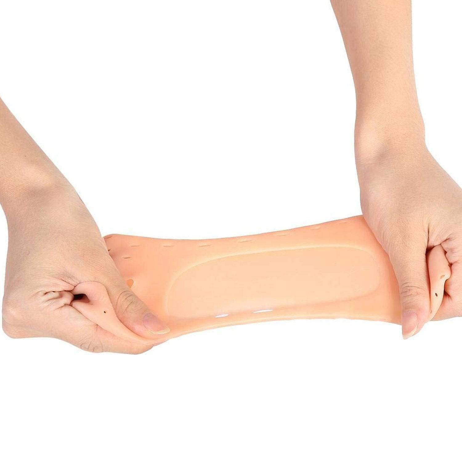 6037 Anti Crack Silicone Gel Foot Protector Moisturising Socks - Superior eMart