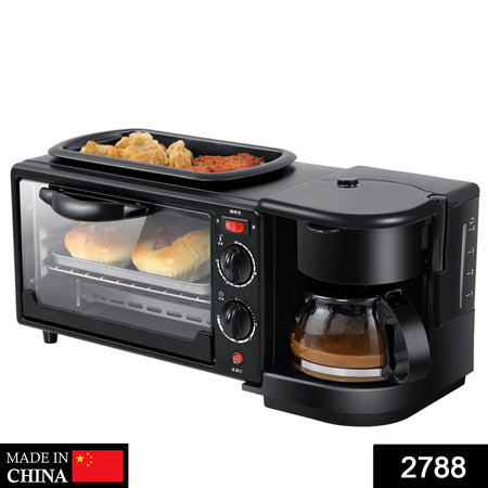 3 in 1 Breakfast Maker with Coffee Pot
