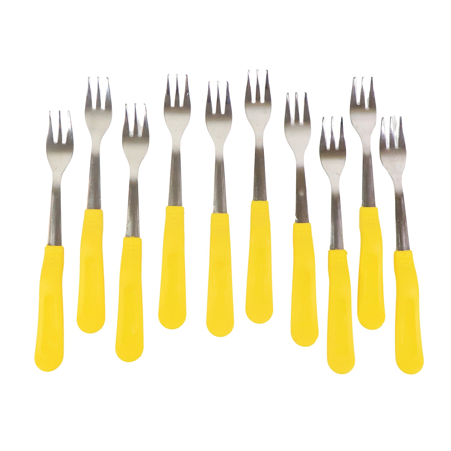 Stainless Steel Big Fork (6 Pc  Set)