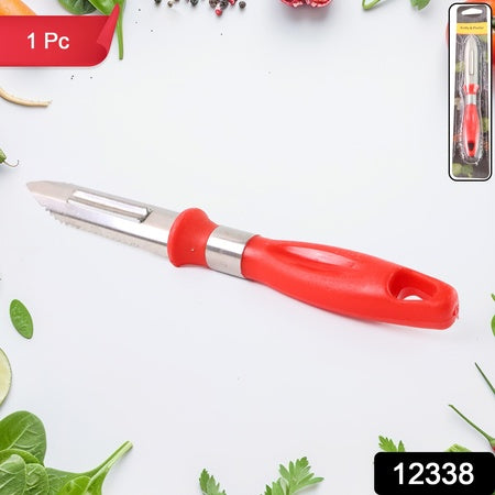 Superior eMart 2-in-1 Stainless Steel Knife Peeler