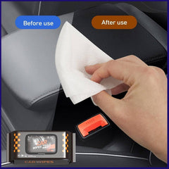 Car Dashboard Scratch Remover Tissue (80 Pcs Set) - Superior eMart