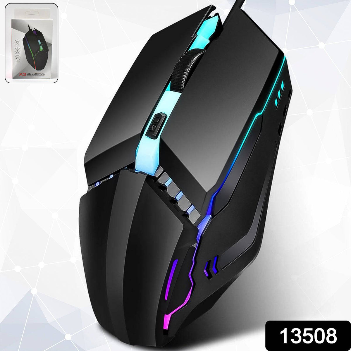 Usb Wired Mouse Ergonomic Design Gaming Mouse (1 Pc) - Superior eMart