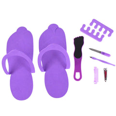 Personal Foot Care Tool Kit Pedicure Accessories Kit (9 Pcs Set) - Superior eMart