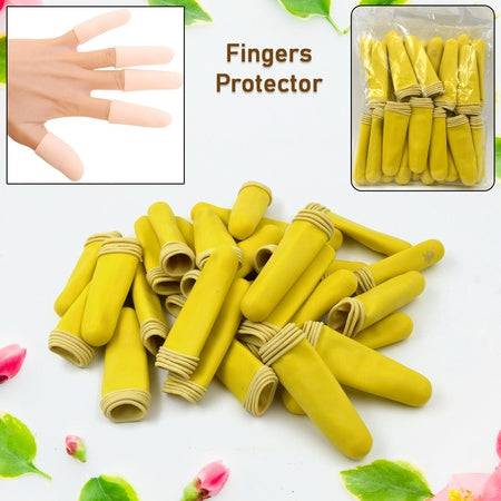 Finger Caps Silicone Finger Protectors Sleeves (Finger Cots  145 Pcs Set Approx) - Superior eMart