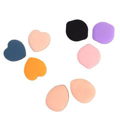 Mini Finger Makeup Powder Puff (Multicolour 8 Pcs Set) - Superior eMart