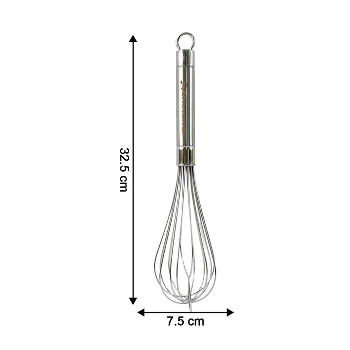 Stainless Steel Large Hand Whisk (1 Pc)